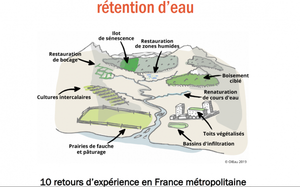 Recueil de retours d’expérience de mesures naturelles de rétention d’eau–OIEau (2020)